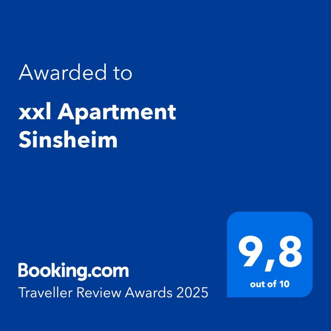 Xxl Apartment Sinsheim Eksteriør billede